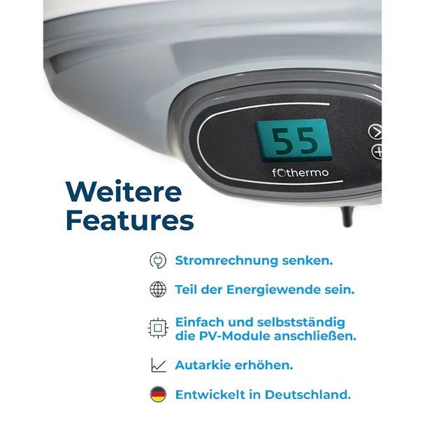 Fothermo 80L Photovoltaischer Hybridboiler