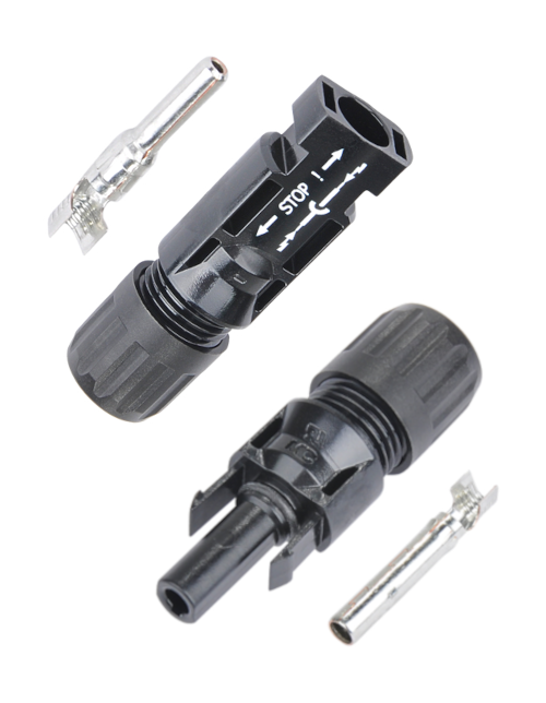 MC4 Stecker + Buchse Paar für Solarkabel 4-6 mm² PV Solarstecker